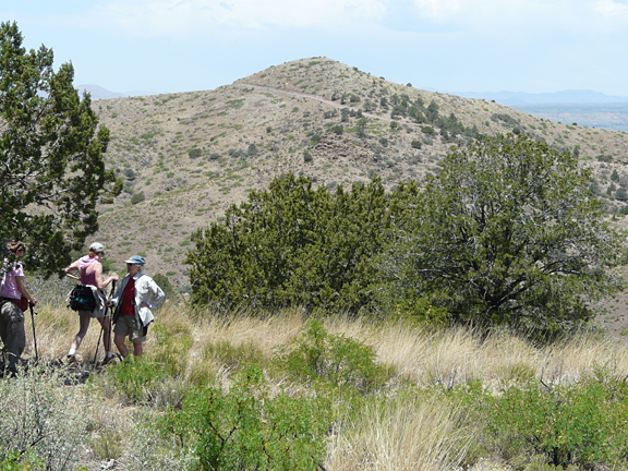 hiking at Casitas de Gila Guesthouses