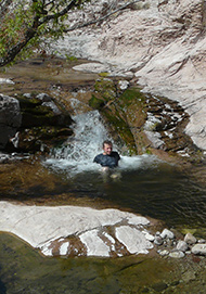 hot spring in the Gila