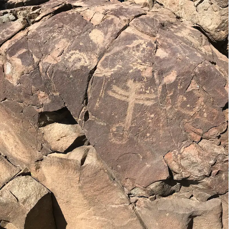 The Dragonfly petroglyph gives the Dragonfly Trail its name!
